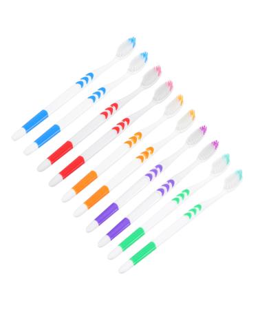 Goohochy 30st disposable toothbrush charcoal toothbrush with soft bristle toothbrush for children Bulk toothbrush travel toothbrush toothbrush travel vegan travel product ABS wander around