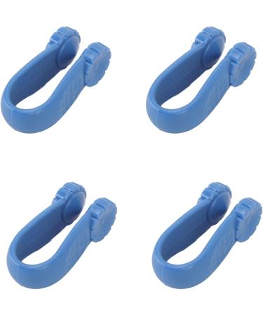 Hand Pressure Point Clip - 4 Floral Shape Mini Clips for Migraine Relief & Tension Reduction - Universal Acupressure Tool (Blue) - Buy Online on GoSupps.com