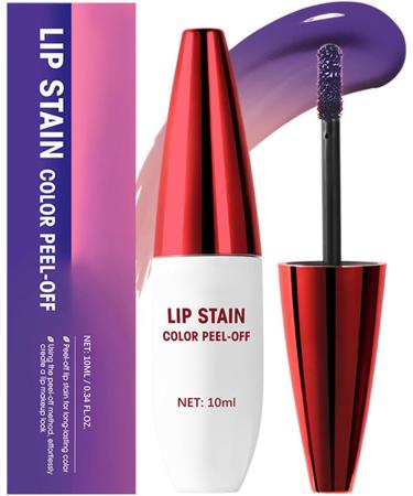 Peel Off Lipstick for Women Waterproof Lip Liner Gloss Removable Waterproof 1 - Buy Online on GoSupps.com