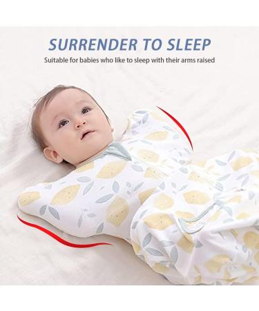 ZIGJOY Baby Swaddle Transition Sleeping Bag 0.5 TOG | 100% Cotton Lightweight Newborn Swaddle Sack | Pink 3-6 Months - Buy Online on GoSupps.com