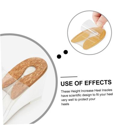 Buy 6 Pairs Transparent Silicone Heel Pads for Women - Ultimate Heel Protectors & Cushions | Boost Comfort with Premium Shoe Accessories - Buy Online on GoSupps.com