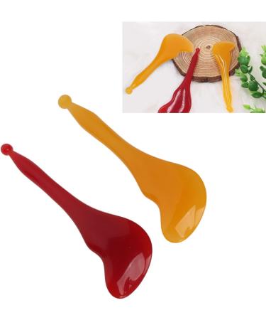 2-Piece Acupuncture Pen Set - Resin Gua Sha Tool for Deep Tissue Massage & Pain Relief - Universal Self-Massage Solution - Buy Online on GoSupps.com