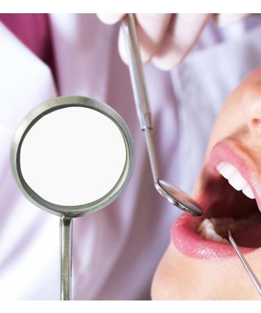 7-Piece Dental Mirror Set - Stainless Steel Mouth Mirrors for Professional Dental Inspections | Fast International Shipping - Buy Online on GoSupps.com