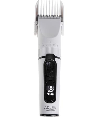 ADLER EUROPE Hair Trimmer Beard Trimmer Razor for Men & Boys Waterproof Wireless Rechargeable USB Hair Trimmer IPX6 LED Display - Buy Online on GoSupps.com