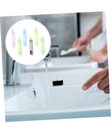 Buy Homsfou 18-Pc Foldable Portable Toothbrush Set - Travel Oral Care | Camping & Manual Toothbrushes in Random Colors - Buy Online on GoSupps.com