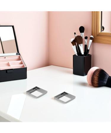 ABOOFAN 30pi ces Lot de Godets Vides pour Fards Paupi res Recharges M talliques Carr es de Inserts pour Palettes de Maquillage DIY - Buy Online on GoSupps.com