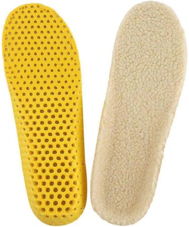 Winter Insoles for High Heels | Plantar Relief Wool Inserts | Arch Support & Soft Slippers - 2 Pair Size S - Buy Online on GoSupps.com