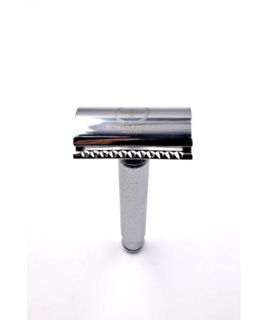 Caesar Double Wire Safety Razor | Premium Steel Razor with 20 Blades | Roman Empire Shaving - Buy Online on GoSupps.com