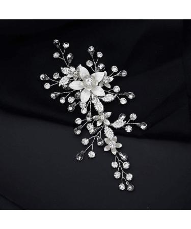 Hair accessoriesHairpin Hair Clips Fashion Barrettes Hairpins for Women Ladies Girls Headwear Tools Accessories Ancient Style Hair Edge Clips Wedding Bride Dress Accessory Handmade Flower - Buy Online on GoSupps.com