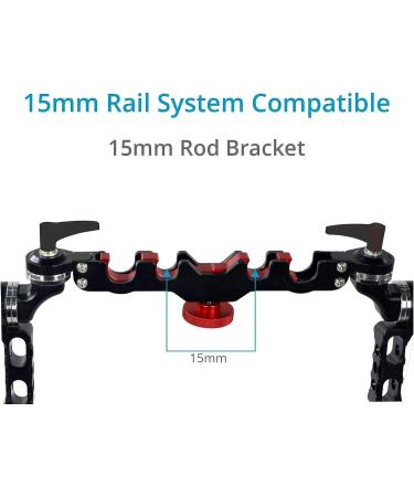 Camtree Hunt Quick Mount Universal Rosette Handle Set for ARRI Standard Rosette Rigs | Comfortable Rubber Handgrip, 15mm Rails, Multiple Angle Adjustments (CH-QM-H) - Buy Online on GoSupps.com