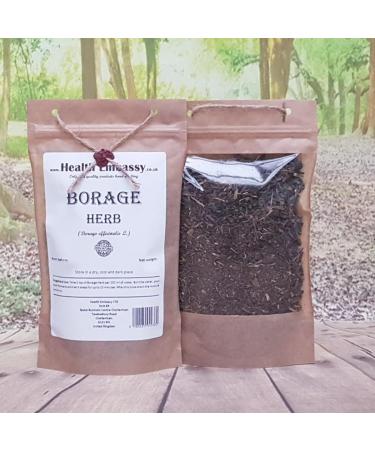 Health Embassy Borage Herb Tea | Borago Officinalis L | Bourrache Herbe Tisane 50g - Buy Online on GoSupps.com