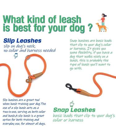 Lynxking Tow Lines for Dogs - Durable Dog Leash for Small Medium & Large Breeds - 1.3cm x 150cm Orange Retractable Line - Buy Online on GoSupps.com
