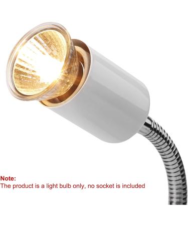Fdit Gecko Heat Light Heat Lamp Heat Light Bulb Heat Emitter Heating Light Lamp for Small Pet Reptile Lizard Turtle Amphibian 220-240V (25W) - Buy Online on GoSupps.com