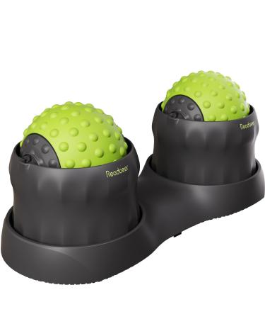 2er-pack massage balls with seat for fascular tension sore muscles trigger point muscle node and yoga relax manual massage ball for arm shoulder neck back foot 2 ball with seats