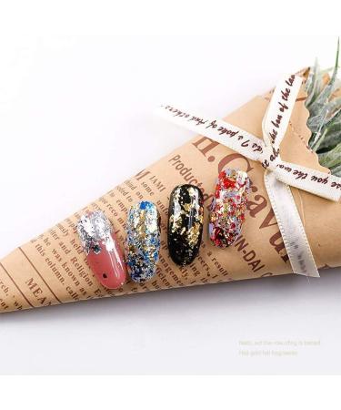 Tamicy 500 Sheets Metallic Gold Foil Leaf Paper - Craft & Decorate with 10 Colors - Ideal for Slime, Gilding, Nail Art, Painting & DIY Projects - Buy Online on GoSupps.com