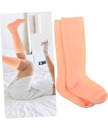FOYTOKI 1 Pair Moisturizing Foot Cover Moisturizing Socks for Dry Foot Spa Moisturizing Socks Dry Foot Moisturizing Socks Moisturizing Socks for Cracked Heel Lotion Moisturizing Long Socks - Buy Online on GoSupps.com
