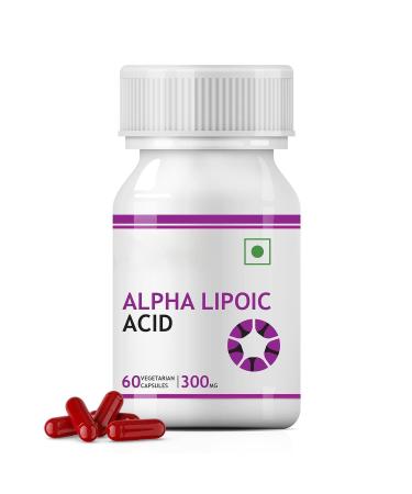 Alpha Lipoic Acid 300mg | Universal Antioxidant | ALA Supplement - 60 Vegetarian Capsules (Pack of 1)