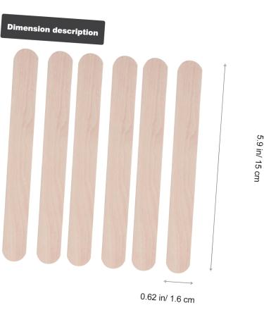 Beavorty 1200pcs Disposable Beauty Bar Spatula Set | Small Wooden Wax Applicators | Natural Birch Beauty Tools for Professional Use - Buy Online on GoSupps.com