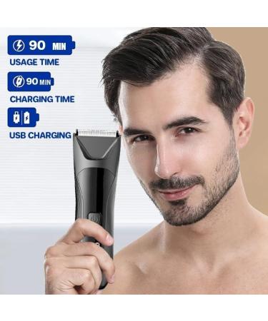 Professional USB Hair Clippers for Men & Women - Washable Trimmer with LCD Display - Buy Online on GoSupps.com