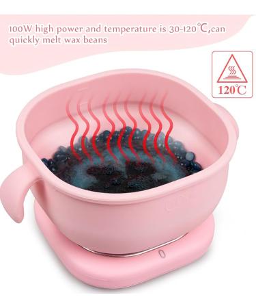 Whaeoy Wax Warmer - 400ml Silicone Pot Insert Foldable Design Melts Wax 30-120 C Easy to Clean | Shop Internationally - Buy Online on GoSupps.com