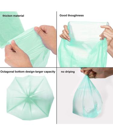 75 Counts AYOTEE Mini Garbage Bags  1.2 Gallon Small Compostable Trash Bags  Small Garbage Bags for home  Fit 4.5 or 5 Liter Bathroom Wastebasket Can Liners(Green) 75 Count (Pack of 1) - Buy Online on GoSupps.com