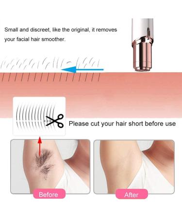 Gen 1 Facial Hair Remover Replacement Heads - Compatible with Finishing Touch Flawless Tool - 2 Count, 18K Gold-Plated Rose Gold - Buy Online on GoSupps.com