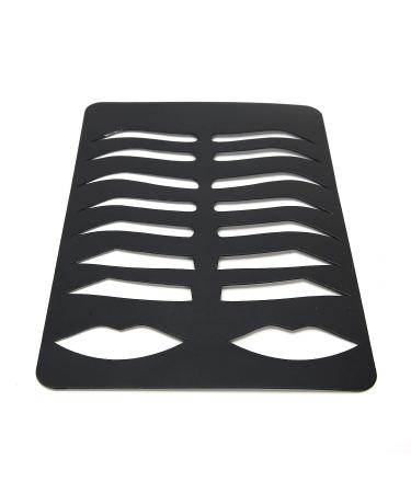 Professional Eyebrow Lip Stencils Kit for Perfect Shape | Makeup Shaper Set - Buy Online on GoSupps.com