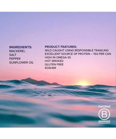 Gold Seal Wild Smoked Mackerel Peppered - 110 Grams 12 Count - Canned Fish - Hot Smoked - High in Protein - Source of Omega-3s - Gluten Free - Kosher - Wild Caught - Responsibly Caught Wild Smoked Peppered Mackerel 1.32 kg (Pack of 1) - Buy Online on GoSupps.com