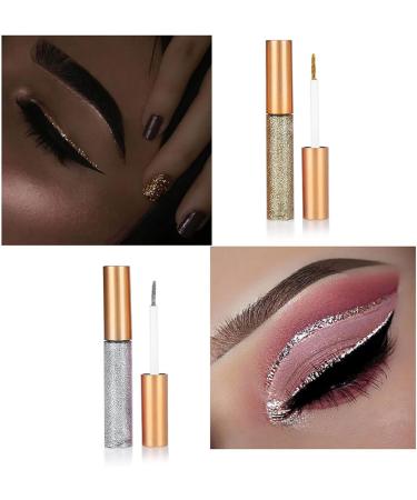 10 Colors Glitter Diamond Liquid Shining Metallic Eye Liquid Glitter - Buy Online on GoSupps.com