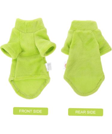 Yardwe Pet Kitten Sweater - Breathable Winter Jacket for Cats | Cozy Coats & Costumes | Light Green | Perfect for Autumn & Winter - Buy Online on GoSupps.com
