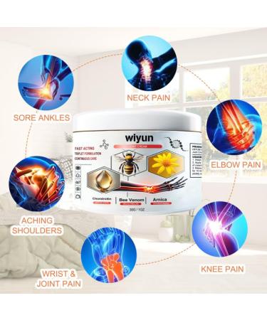 Bienengift Salbe - 2 Pieces Bee Venom Cream for Pain Relief & Bone Healing | Joint Pain Alleviation - Buy Online on GoSupps.com