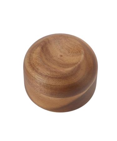 Premium Wooden Shaving Bowl for Men - Burr-Free Compact Shaving Foam Mug for Home & Barber Shop - Buy Online on GoSupps.com