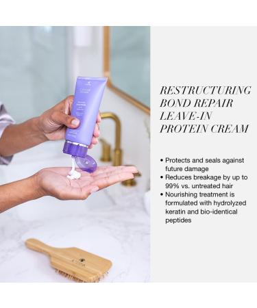 Alterna Caviar Anti-Aging Bond Repair Leave-in Protein Cream - 5.1 Fl Oz | Strengthens & Protects Damaged Hair | Sulfate Free - Buy Online on GoSupps.com