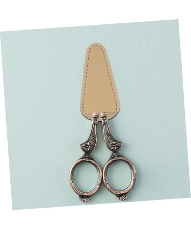 Minkissy 6 PCS Leather Sheath Scissors & Onion Cutter | Hair Accessories & Hairdresser Tools | Premium Hairdressing Kit - Buy Online on GoSupps.com