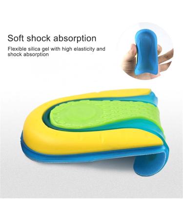 Comfortable Orthopedic Insoles for Pain Reduction | U-Shaped Heel Cushion Inserts for Women & Men | Heel Spur Support | Professional Shoe Inserts in Blue - Buy Online on GoSupps.com