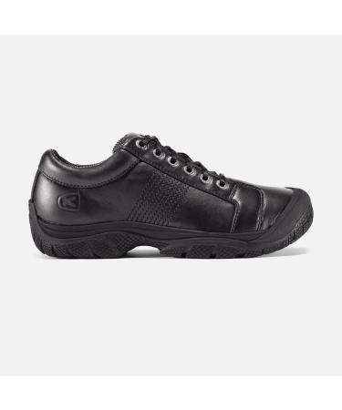 Men's Black Non-Slip Kitchen Shoes - Size 10.5 | PTC Oxford Low Height Design - Buy Online on GoSupps.com