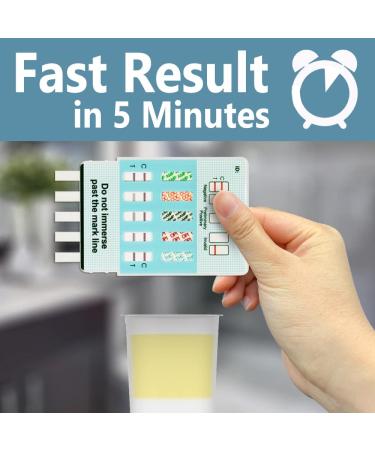 Prime Screen 5 Pack 5 Panel Urine Drug Test Kit (AMP COC mAMP OPI THC) - WDOA-254 - Buy Online on GoSupps.com