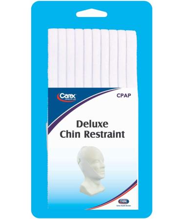 CAREX CPAP Chin Strap - Stop Snoring Anti-Snore Solution - White, 1 Count - Buy Online on GoSupps.com