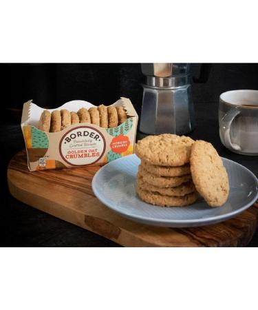 Border Biscuits Golden Oat Crumbles 6 x 150g - Delicious Crunchy Cookies by MYPURECORE - Buy Online on GoSupps.com