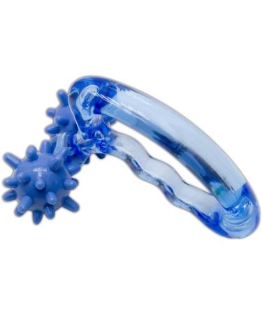 Body Roller Massage Profiline with 2 Knobbed Balls - Enhance Relaxation & Recovery | Buy Internationally - Buy Online on GoSupps.com