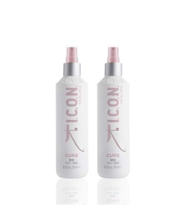 K I.C.O.N. I.C.O.N. Cure Replenishing Spray Salon-Quality Hair Care 8.5-Ounce Bottle (Pack of 2) 2-pack 8.5 Fl Oz