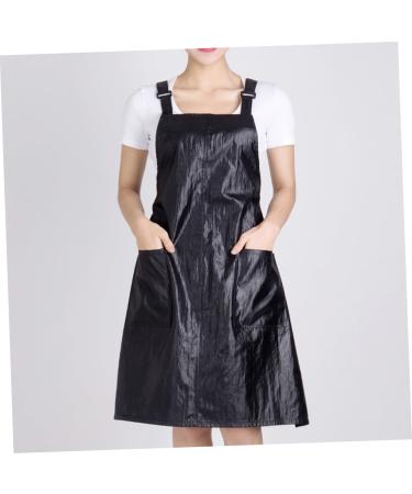 FRCOLOR Cooking Apron Work Wear for Men Waiter's Apron Overall Work Coat Cargo Trousers for Men Aprons for Men Work Apron Hairdressing Apron Pocket Uniform Miss black M - Buy Online on GoSupps.com