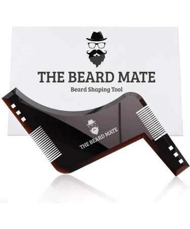 Beard Shaping Tool Template. Beard Shaper Tool Plus Comb for line up & Edging Men's Facial Hair Hairline Perfect Symmetric Lines and Trim with Beard Trimmer Hair Clipper or Razor. - Buy Online on GoSupps.com