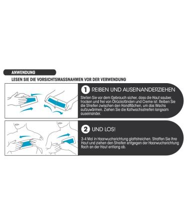 Nads For Men Cold Wax Strips - Effective Hair Removal for All Skin Types | 20 Strips + 2 Care Wipes - International Shipping Available - Buy Online on GoSupps.com