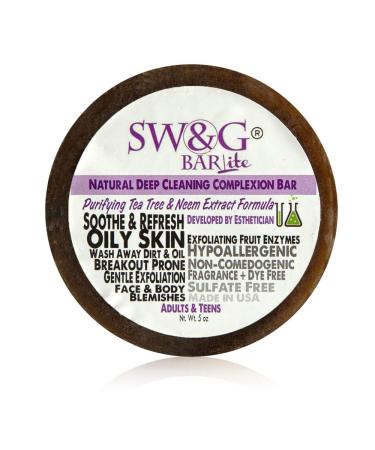 SWAG Bar LITE (No Loofah)- Soaps Washes and Grooming Essentials- As Seen On Shark Tank