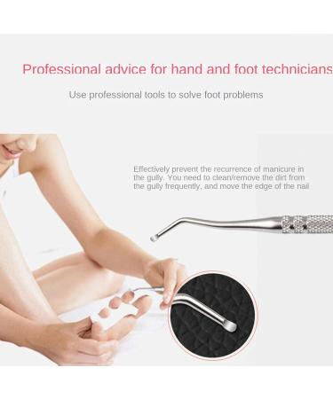 Manicure Set Nail Clippers Nail Scissors Nail File Cuticle Remover Cuticle Scissors Nail Set Cuticle Clippers Ingrown Toenails Set of 4 - Buy Online on GoSupps.com