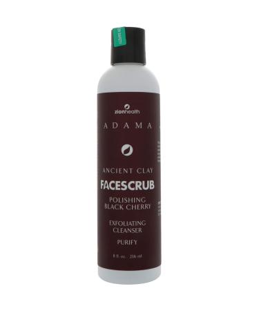ZION HEALTH Face Scrub anct blck Chry 8 Fl Oz (Pack of 1)