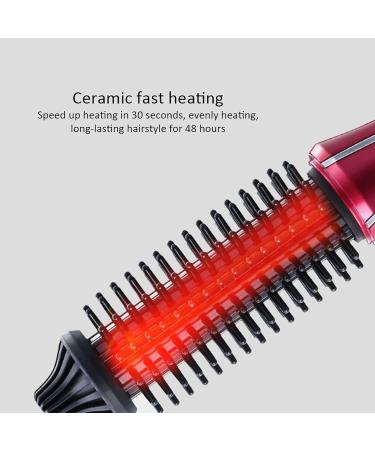 Electric Hair Curler Hot Curler Brush Professional Anti-Scald Instant Heat Up Curling Wands Instant Heat Styling Brush Suitable For All Hair Types (UK Plug(110-240V)) 1 Count (Pack of 1) - Buy Online on GoSupps.com
