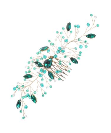 DOITOOL Hair Accessory for Women Rhinestone Hair Accessories Decorative Hair Combs Formal Hair Accessories for Women Bridal Hair Accessories Tiara Modeling Metal Bride Hairpin