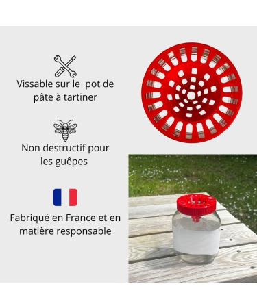 Set of 2 Selective and Ecological Asian Hornet Traps Innovative Solution Made in Normandy France Asian Hornet Trap (Spread 800 g and 1 kg) - Buy Online on GoSupps.com